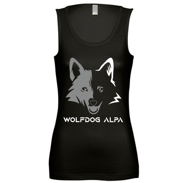 Wolfdog Alpa Top Queen Size mit Glow in the Dark Eyes