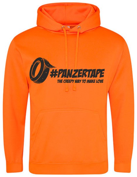 Premium Neon Hoody #Panzertape - THE CREEPY WAY TO MAKE LOVE Ultrageil