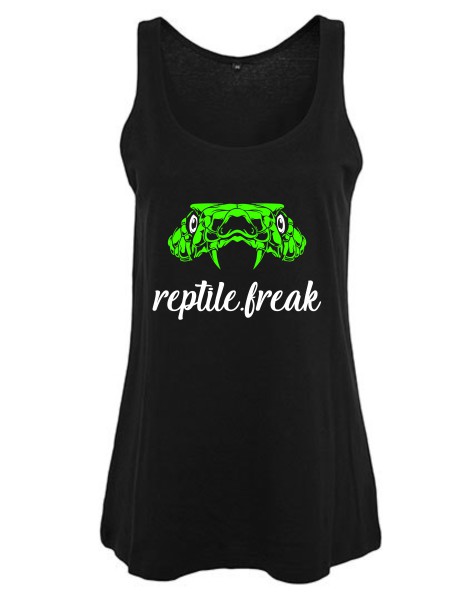 Reptile Freak Top Queen Size mit Glow in the Dark Eyes